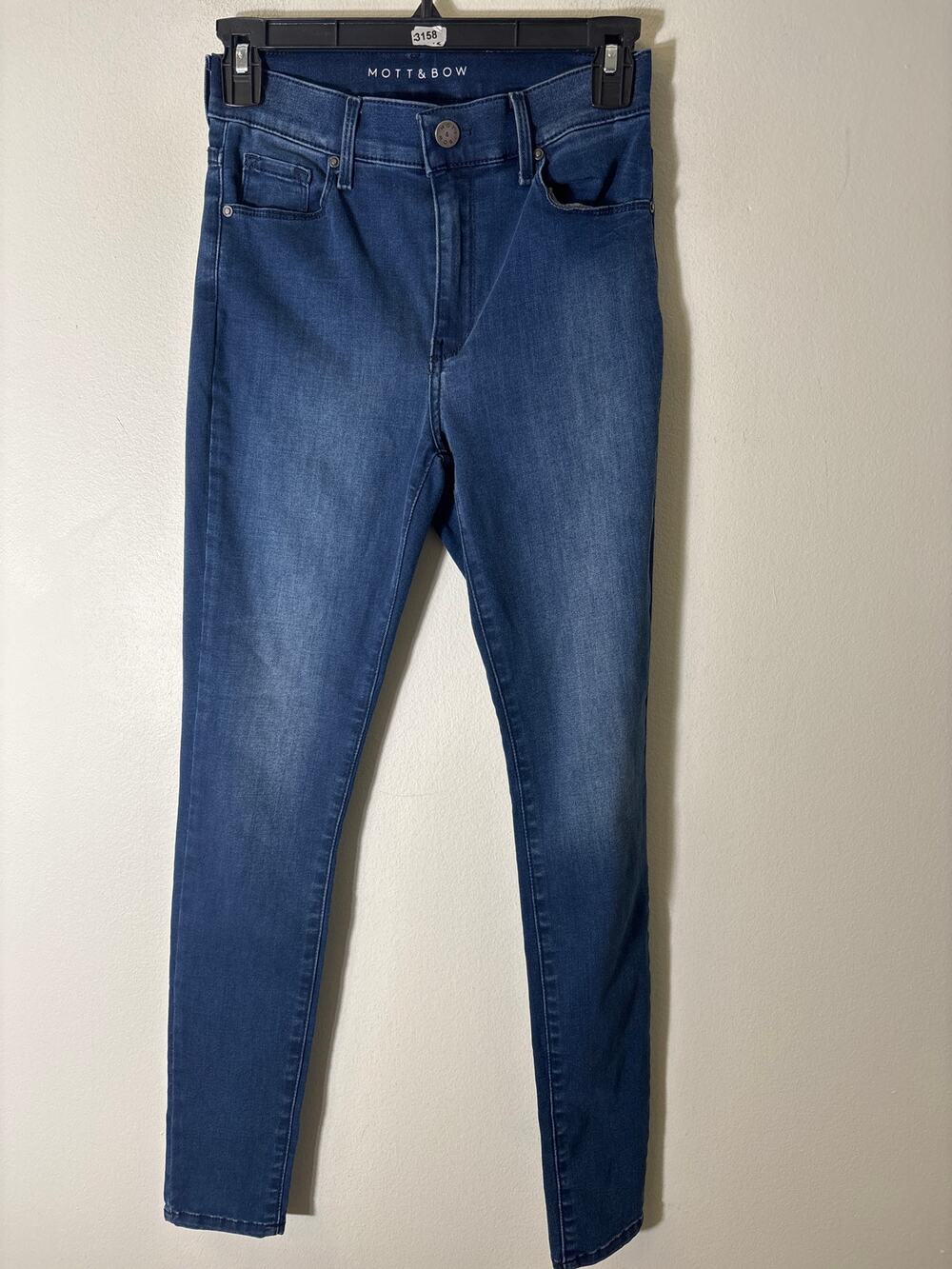 Mott & Bow High-Rise Skinny Denim Sz 26x28